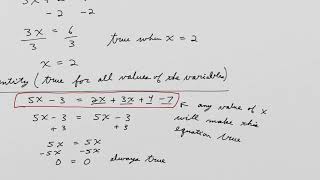 Math 115 Lecture 2 Section 2 2 Linear Equations 1 Variable