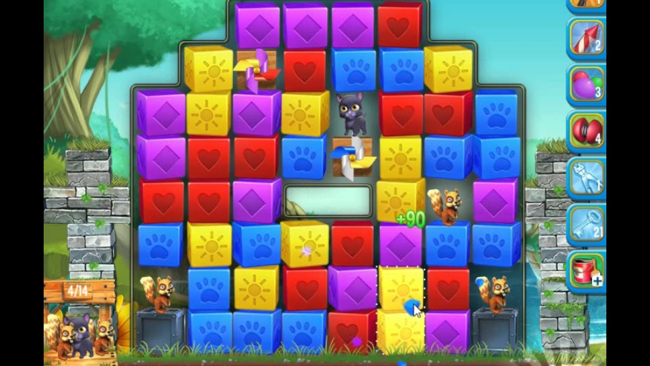 Pet Rescue Saga, Pet Island, 14th April 2017, level 9 😈 ►TOBIAS DEAMON◄