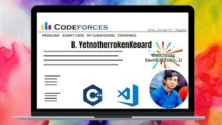 B. YetnotherrokenKeoard || Codeforces Round 913 (Div. 3) || Codeforces solution