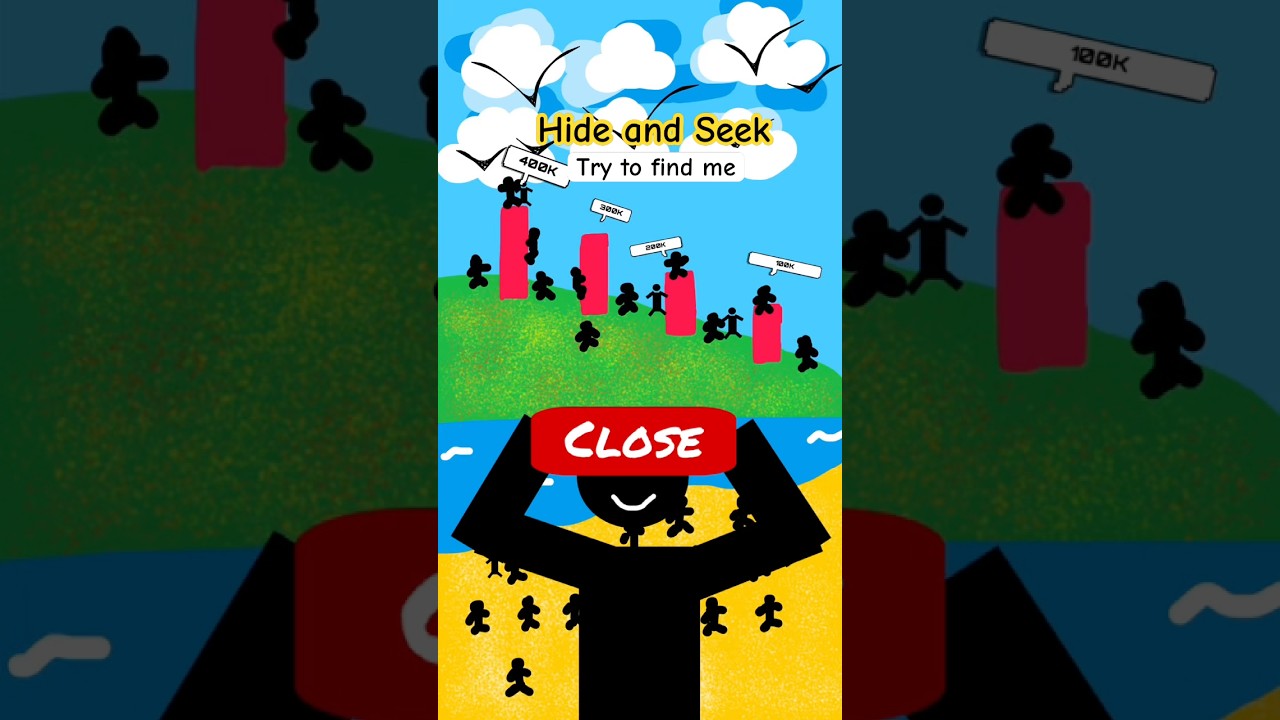 Hide and Seek 📊📉📈| 100K, 200K, 300K or 400K