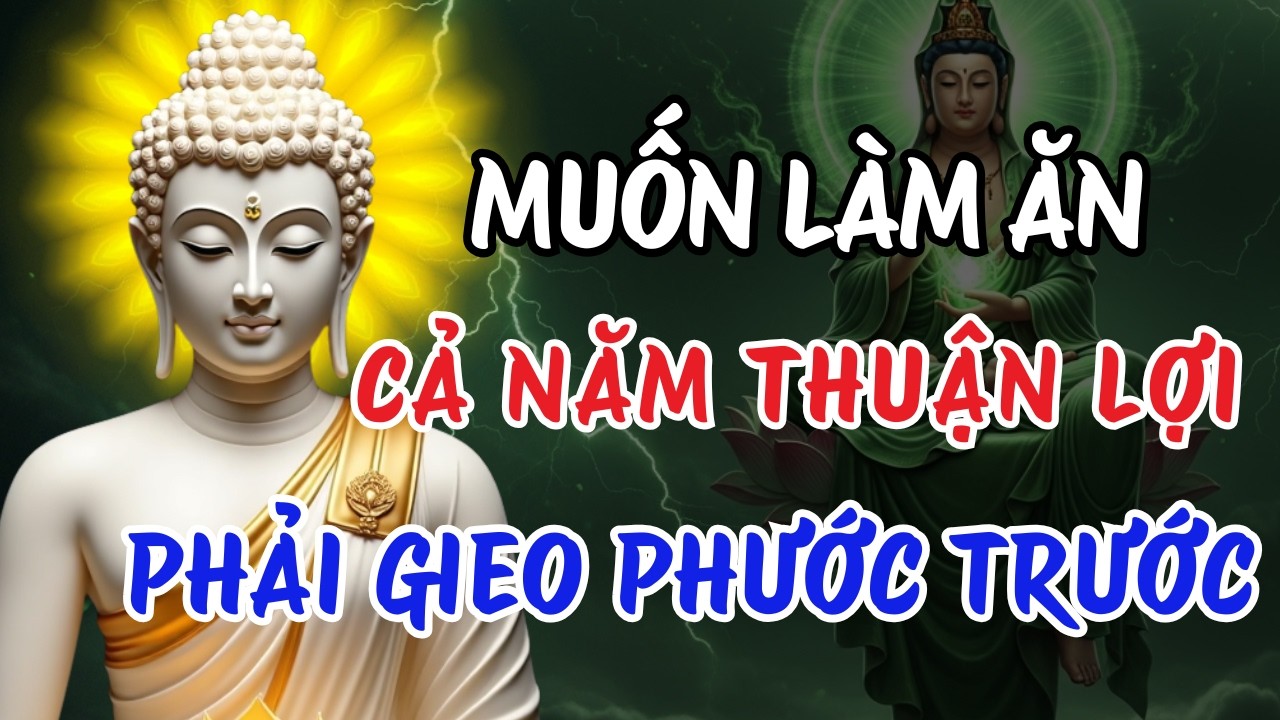 Phật Dạy Cách Gieo Phước Đầu Năm – Không Phải Lộc Trời Cho | Phước Do Mình Tạo