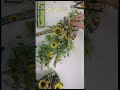 DIY Sunflower Swag with Check Bow Kit | Easy Front Door Decor Tutorial