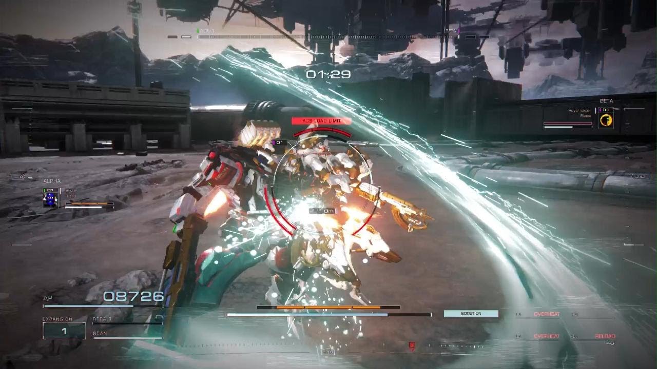 ARMORED CORE VI Pro level blade work