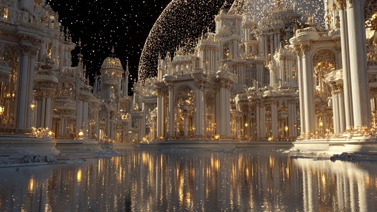 Gateway to the Celestial Kingdom | Unveiling a Golden Dream Palace #ai