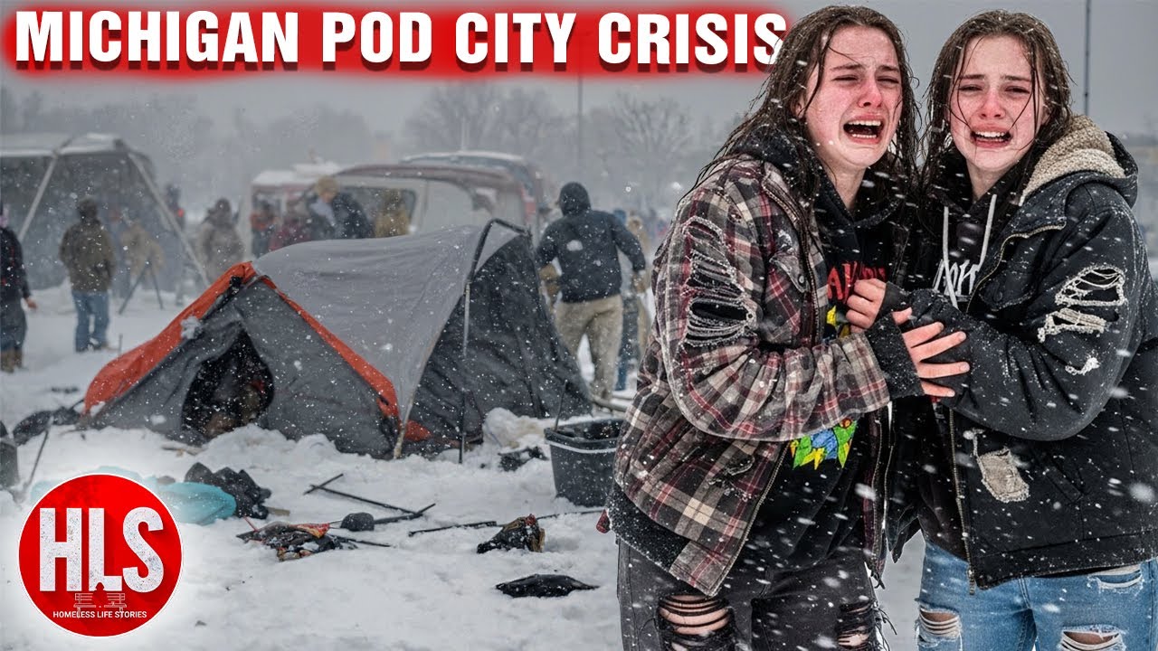 Michigan Homeless Crisis 2025: Pod City Lansing, 7,000 at Risk & Children Without a Home