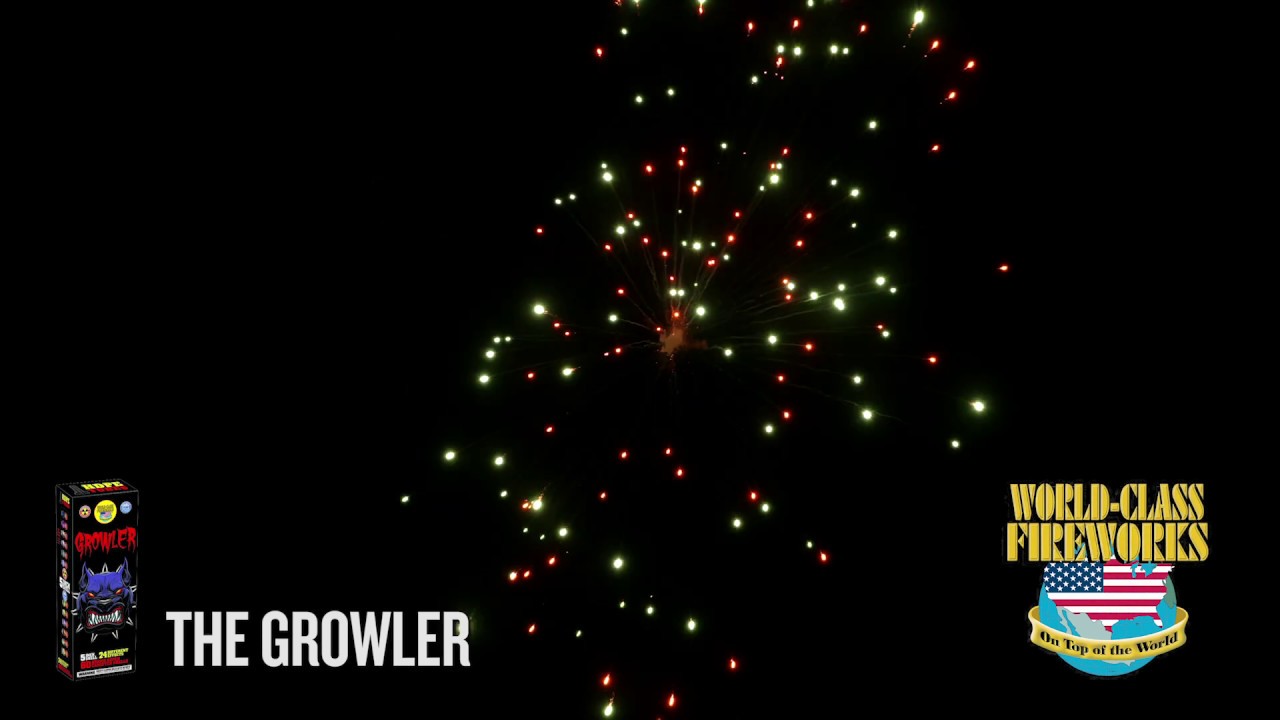 Growler 5" Canister Shell Fireworks World Class YouTube