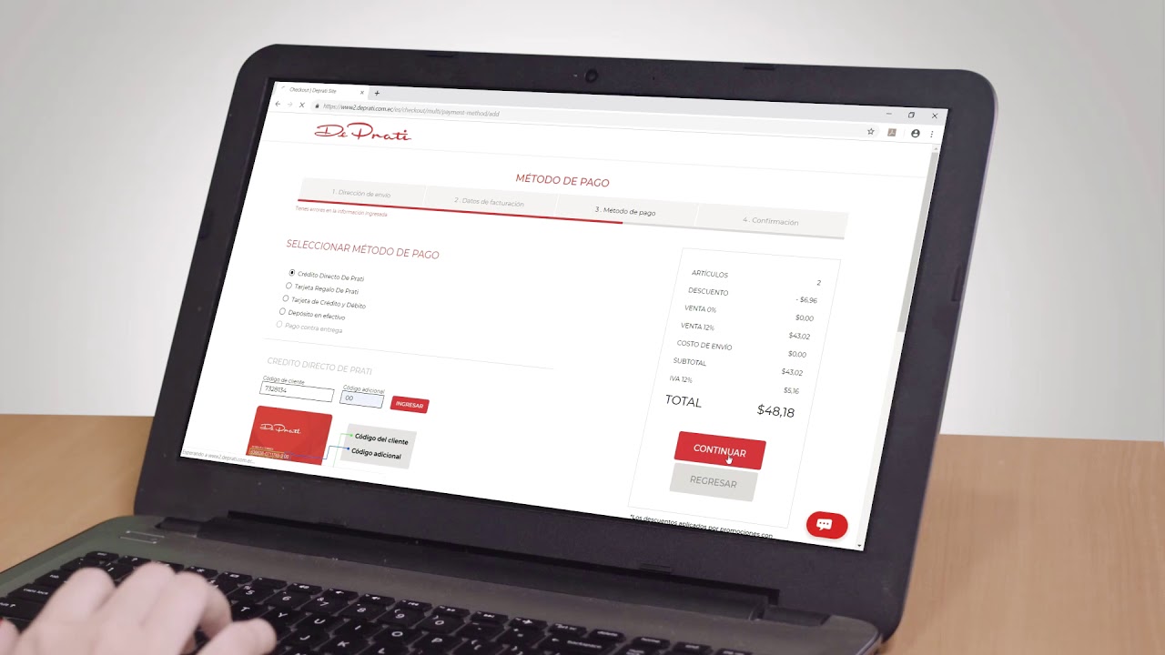 Cómo retirar tu pedido en tiendas físicas - YouTube