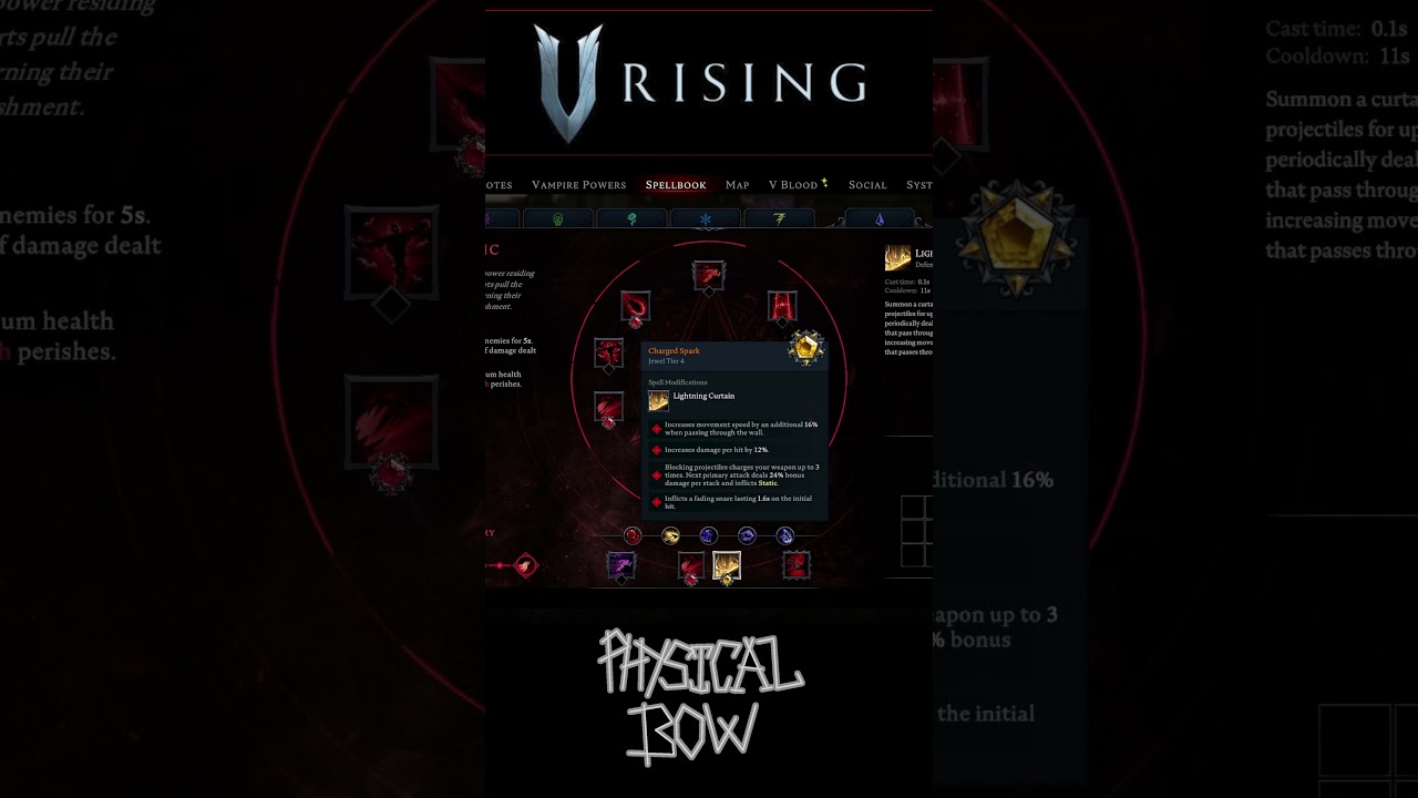 Physical Bow build (High damage, High Mobility, High Range)