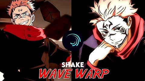 Manga Wave Warp Shake Effect - Alight Motion Tutorial | Anime Tutorial @Am_Warlord