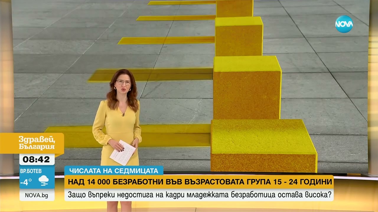 „Числата на седмицата”: Безработните младежи у нас са 14 300, но броят им намалява