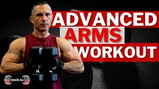 Advanced Dumbbell Arms Workout For PERFECT Shape, Size & Tone with Form Guide by Coach Ali screenshot 2