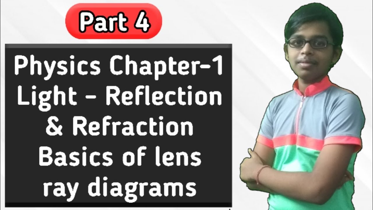 Class 10 Science Chapter 10 Part 4 In Tamil Light Basics Of Lens Ray Diagram Youtube