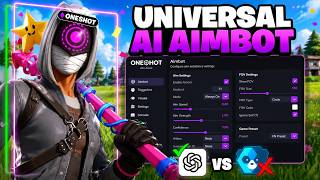 I Tested The BEST Universal AI Aimbot For 24 Hours Straight... I Can't Get Banned! ft. OneShot AI🏆