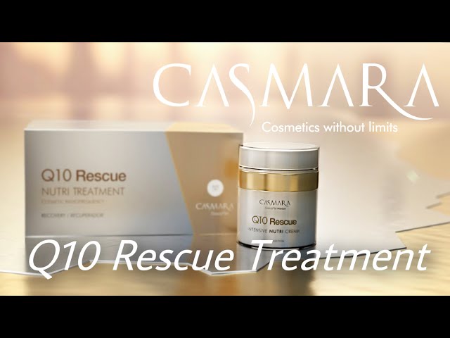 Soin Visage Professionnel Casmara Q10 Rescue - Traitement 6 Étapes (2 Soins) - Neuf