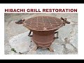 HIBACHI GRILL RESTORATION (Using Electrolysis)