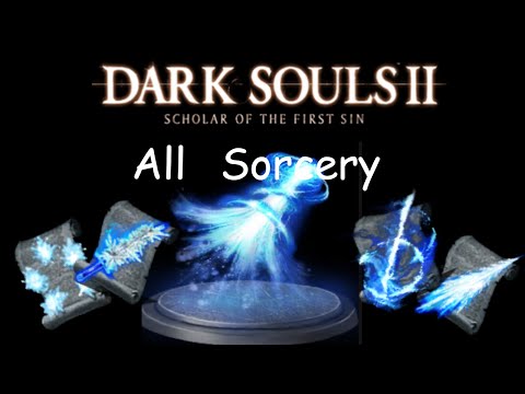 Видео: Dark Souls 2 SotFS Все волшебство (All Sorcery)