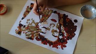 Querkles Masterpieces With Glitter (The Kiss)