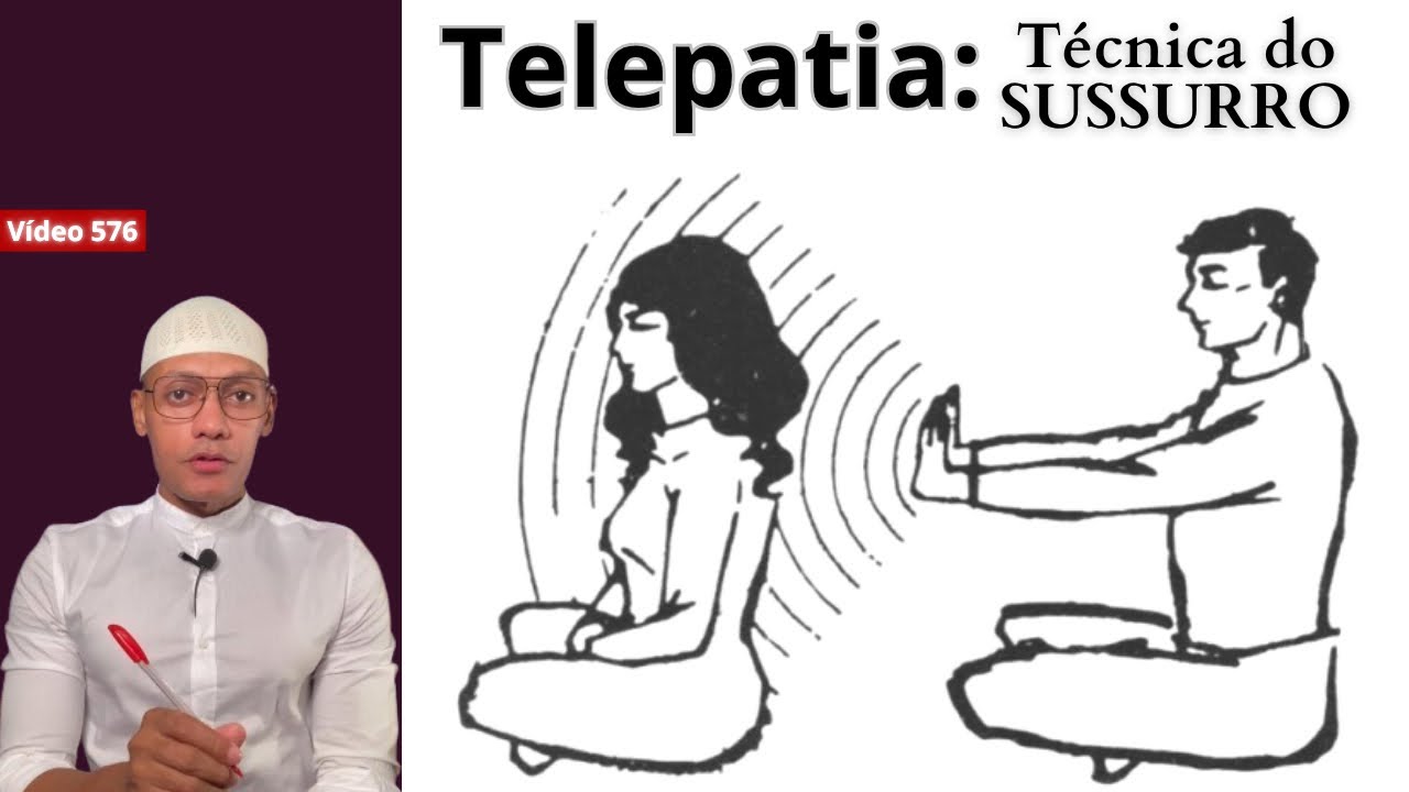Telepatia: técnica do sussurro /576