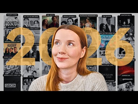Die ultimative 2026 Liste 🤍 Serien, Filme, Bücher und alles, worauf ich mich freue