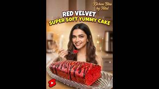❤️ Super Soft Red Velvet Cake Recipe | Easy Homemade Cake | Bakery Style