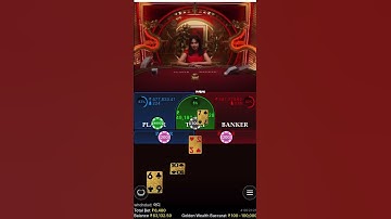 Thumbnail of Player ultimate winner Golden Baccarat #1xbet #1xgames #casino #baccarat #lucky