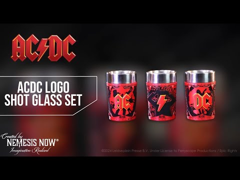 Acdc Logo Shot Glass Set | Nemesis Now