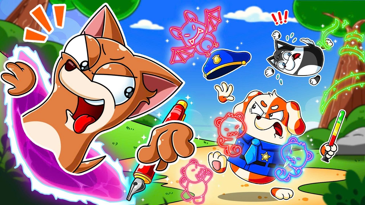 Detective Hoo Doo and the Crazy Pen ✏️ | Kids Cartoon | Hoo Doo