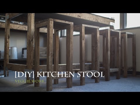 Diy キッチンスツール Kitchen Stool Youtube