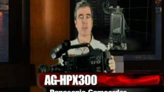 HPX300 Panasonic HD Camcorder, New product hands-on overview