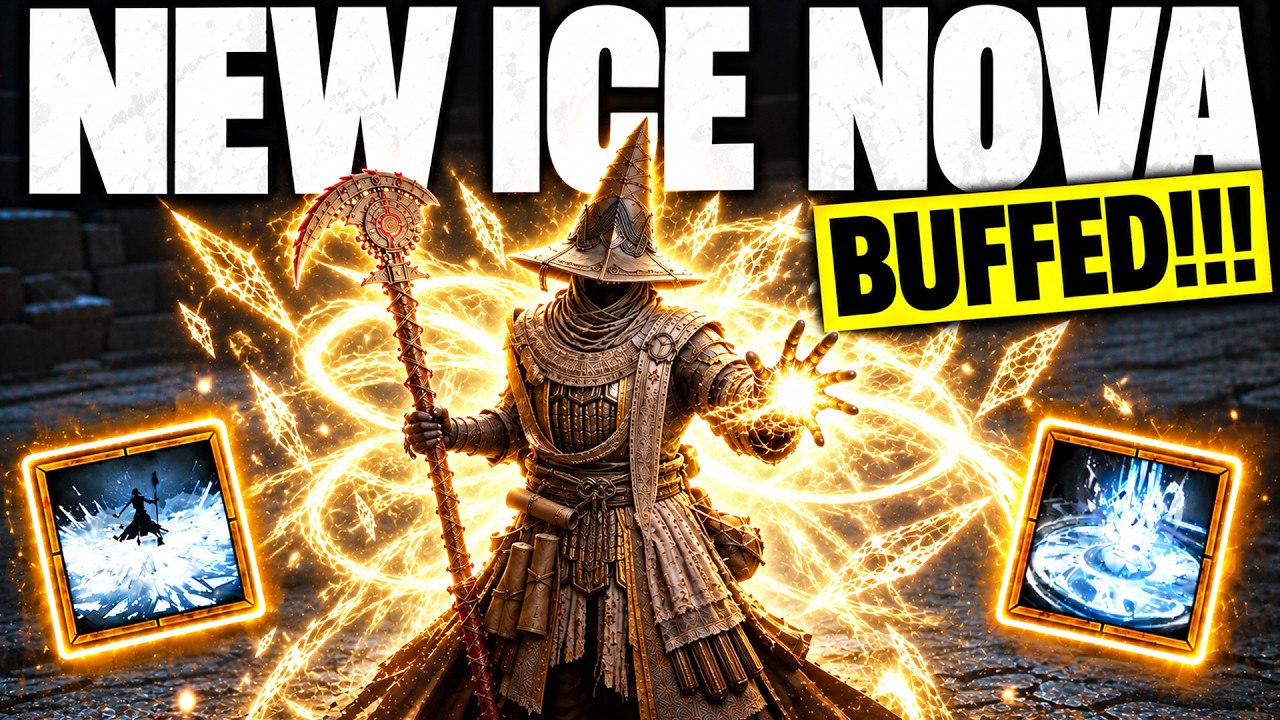HUGE SORC BUFFS! This Ice Nova Build is INSANE! POE 2 Sorceress Build 0.5.5