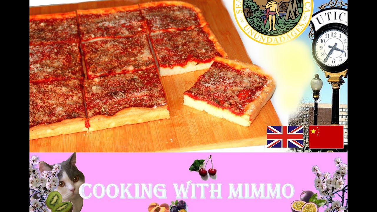 Utica Tomato Pie Recipe / 尤蒂卡番茄派食譜 YouTube