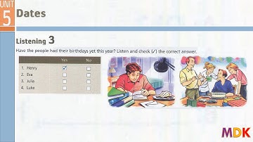 Tactics for Listening Third Edition Basic Unit 5 Dates