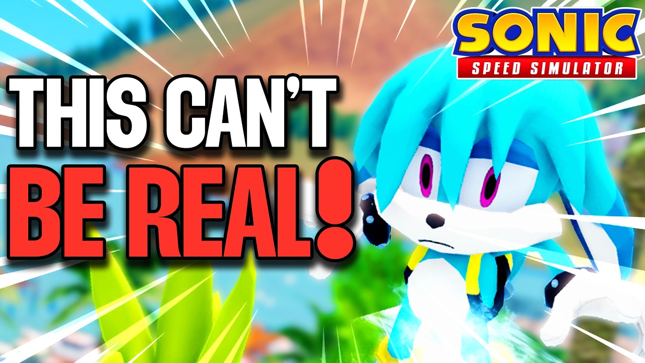 NEW IDW SKIN IN SONIC SPEED SIMULATOR!