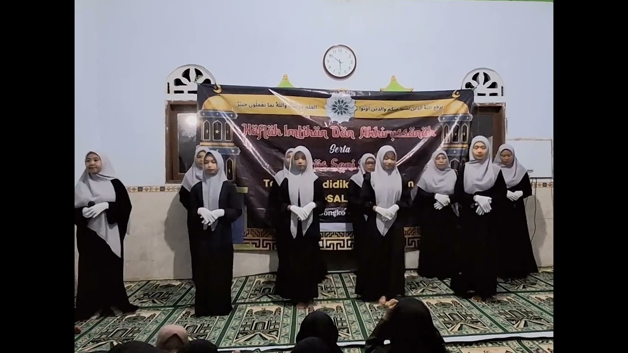 Sholawat do'a rajab & sholawat asghil oleh ibu2 jama'ah yasin di acara akhirussanah TPQ AsSalaam2026