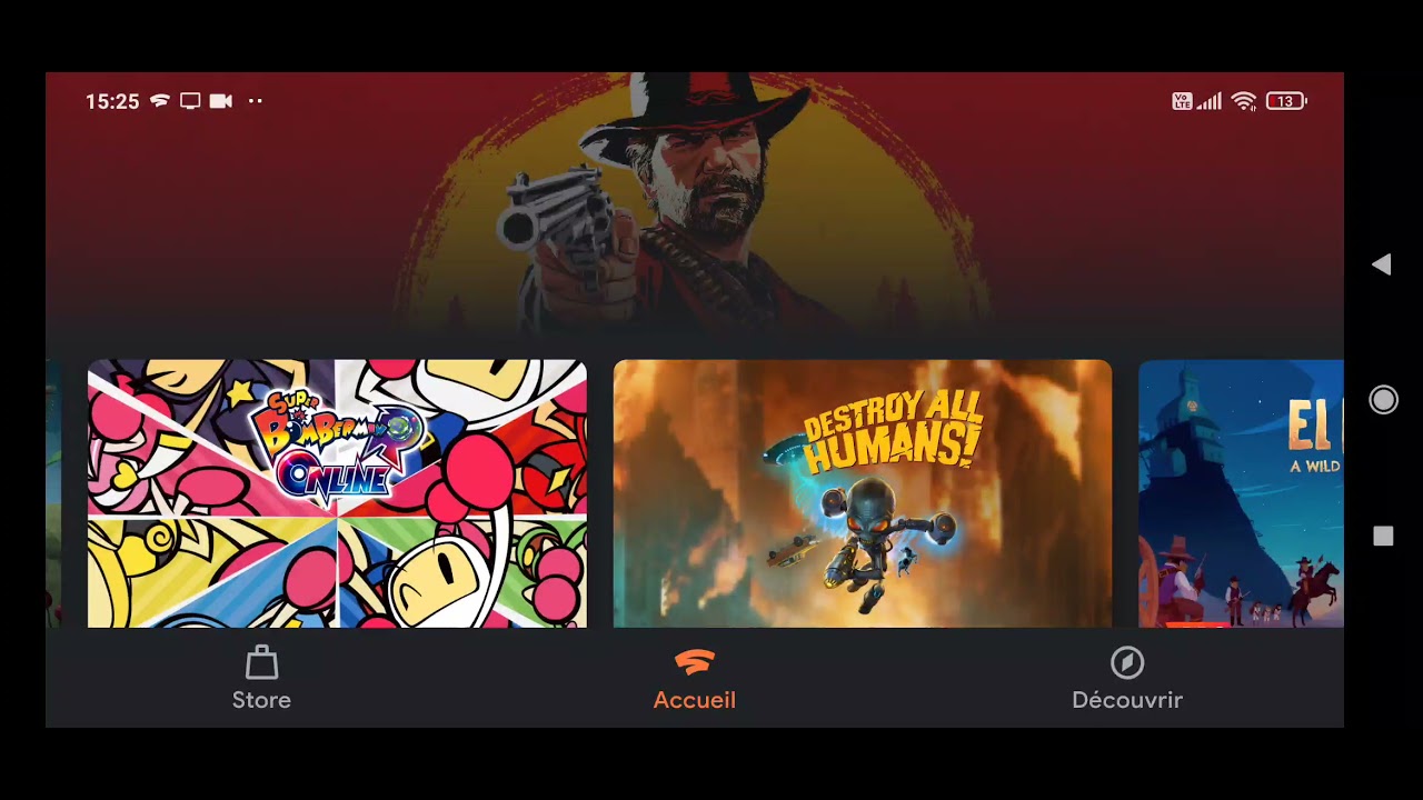 how to play games AAA on mobile Stadia