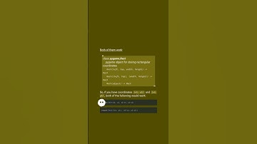 Pygame Rect, what are the arguments? #shorts