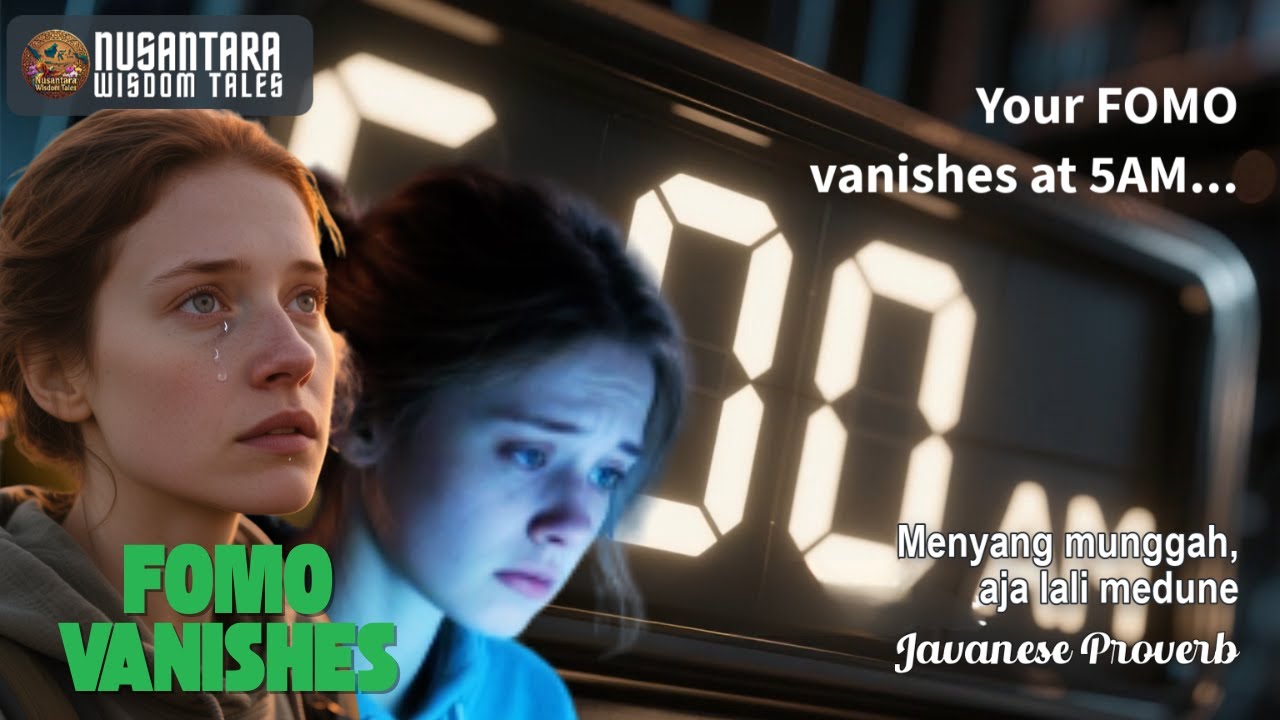 How a Javanese Dawn Ritual Cured My FOMO|Javanese Proverb|Nusa Tales