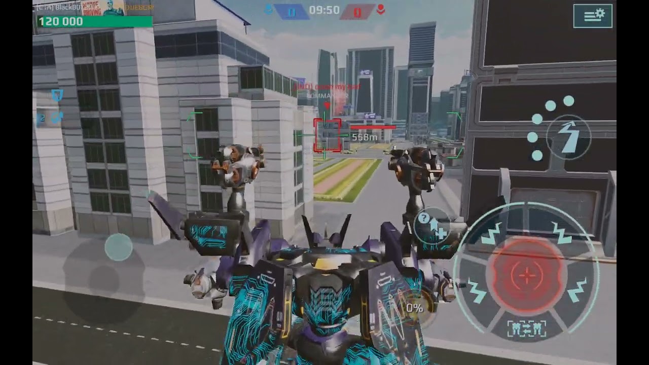 testing the new gamemode (WAR ROBOTS)