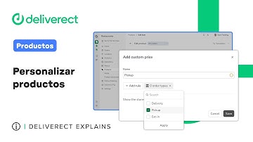 Restaurantes | Personalizar productos | Deliverect Explains (Español)