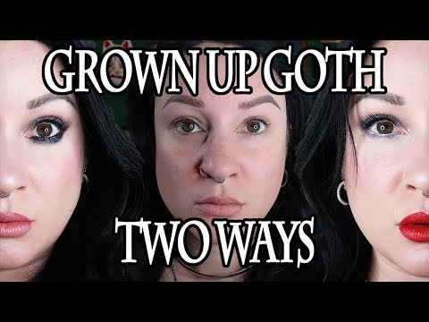 Aging Goth Pushes Through Daily 170-Minute Makeup Ritual