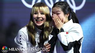 Alysa Liu RAW: behind the scenes of a legendary gold medal moment in Milan | NBC Sports