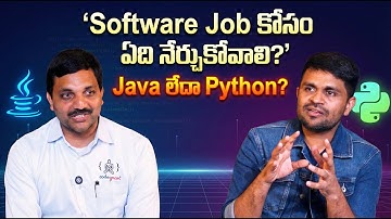 Java or Python: Which Is Better for a Software Job? | Codegnan Expert Guide | @SumanTVChannel
