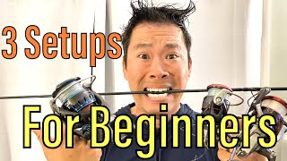 My TOP 3 BEGINNER Surf Fishing Setups (Rod & Reel) for SoCal Beaches [Sav On Tackle]