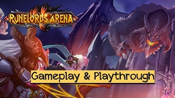 Runelords Arena: Turn-based Tactics Idle Hero RPG - Android / iOS Gameplay