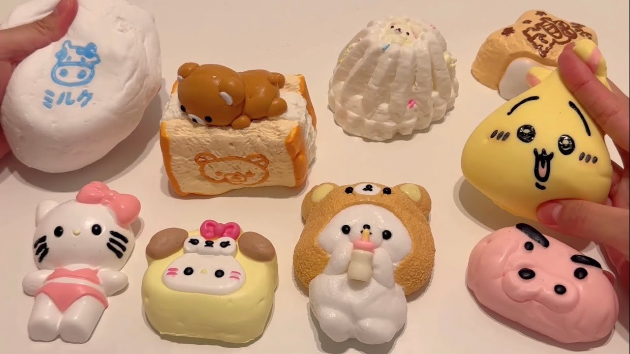 [💸Squishy ASMR💸] 밀가루 반죽같은 말랑이 만지면서 아무말이나 하기