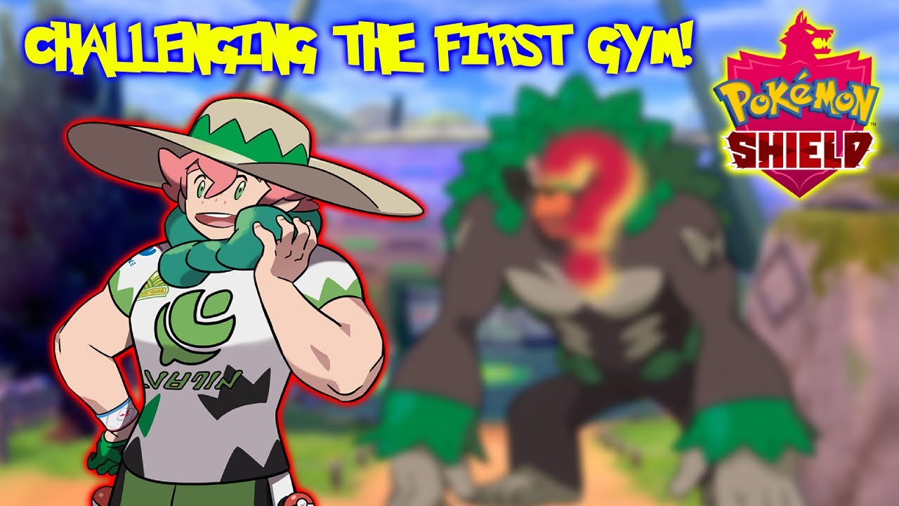 Grass Gym Leader Milo! - Pokemon Shield Walkthrough Episode 3