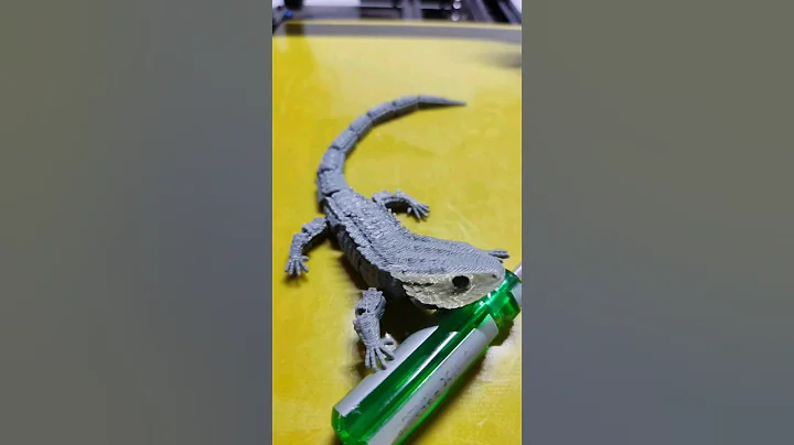 2023 Best 3d printed Crocodile 🐊 #3dprinting #diy #2023 #amazing #3dprint #shorts #viral #trending