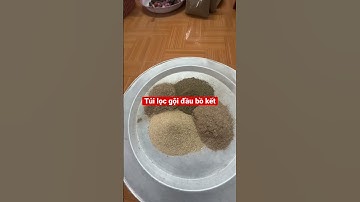 Túi lọc gội đầu bồ kết trị rụng tóc , kích thích mọc tóc