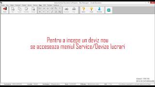 Creare deviz lucrare - MyManager SMART Business