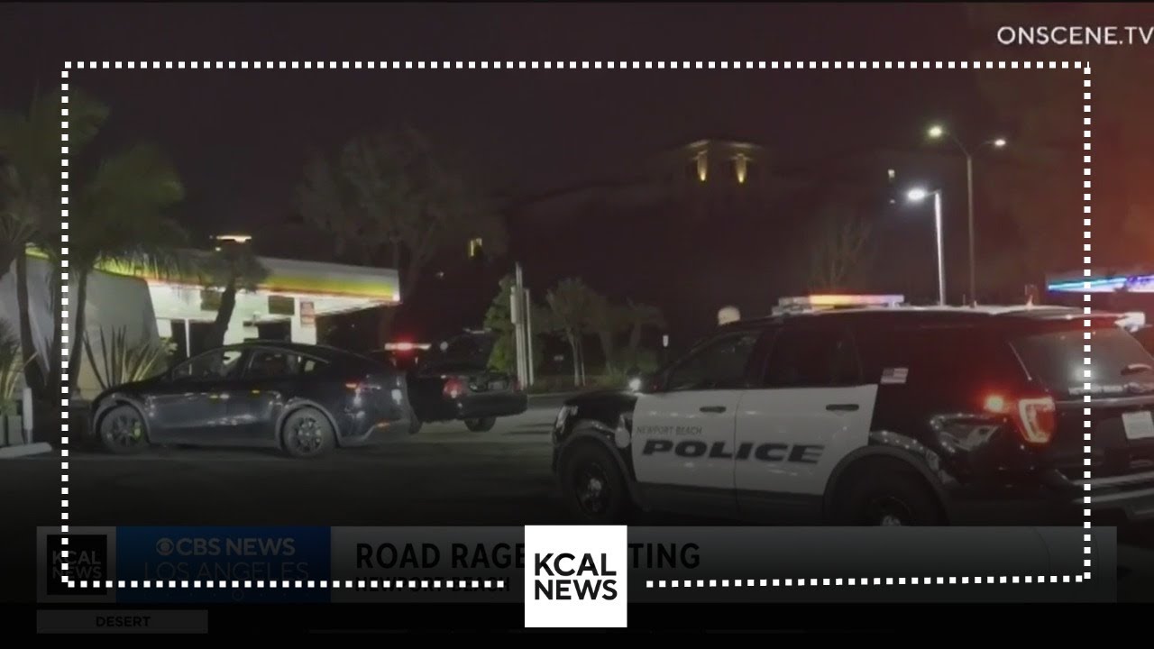 Road rage shooting leaves one hospitalized in Newport Beach - YouTube